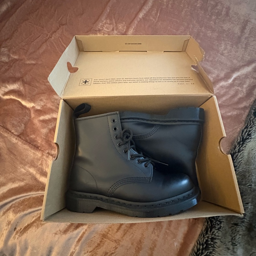 Dr. Martens Classic Black Combat Boots